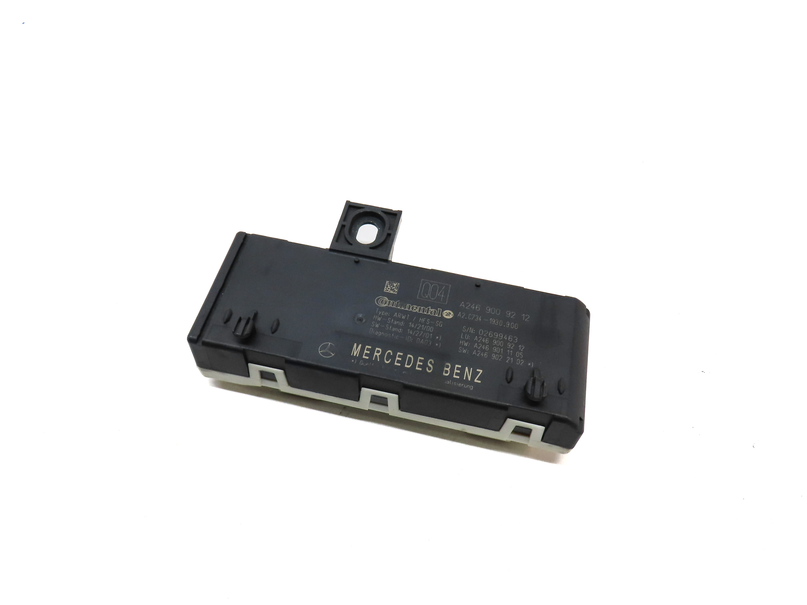 16 MERCEDES GLA250 (X156) REAR TRUNK TAILGATE LIFTGATE HATCH LIFT CONTROL MODULE — exact item pictured